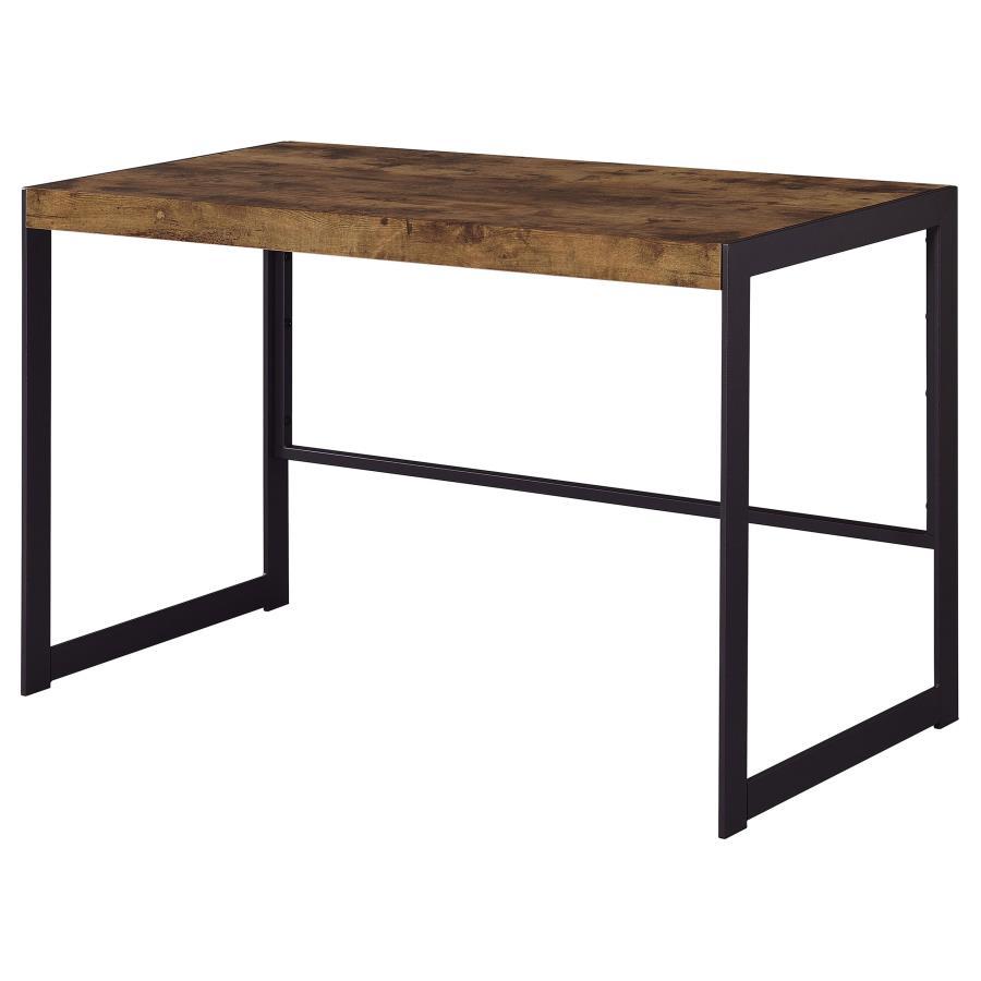 Coaster Fine Furniture Estrella - Engineered Wood Writing Desk - Rustic Nutmeg | Meri Furniture