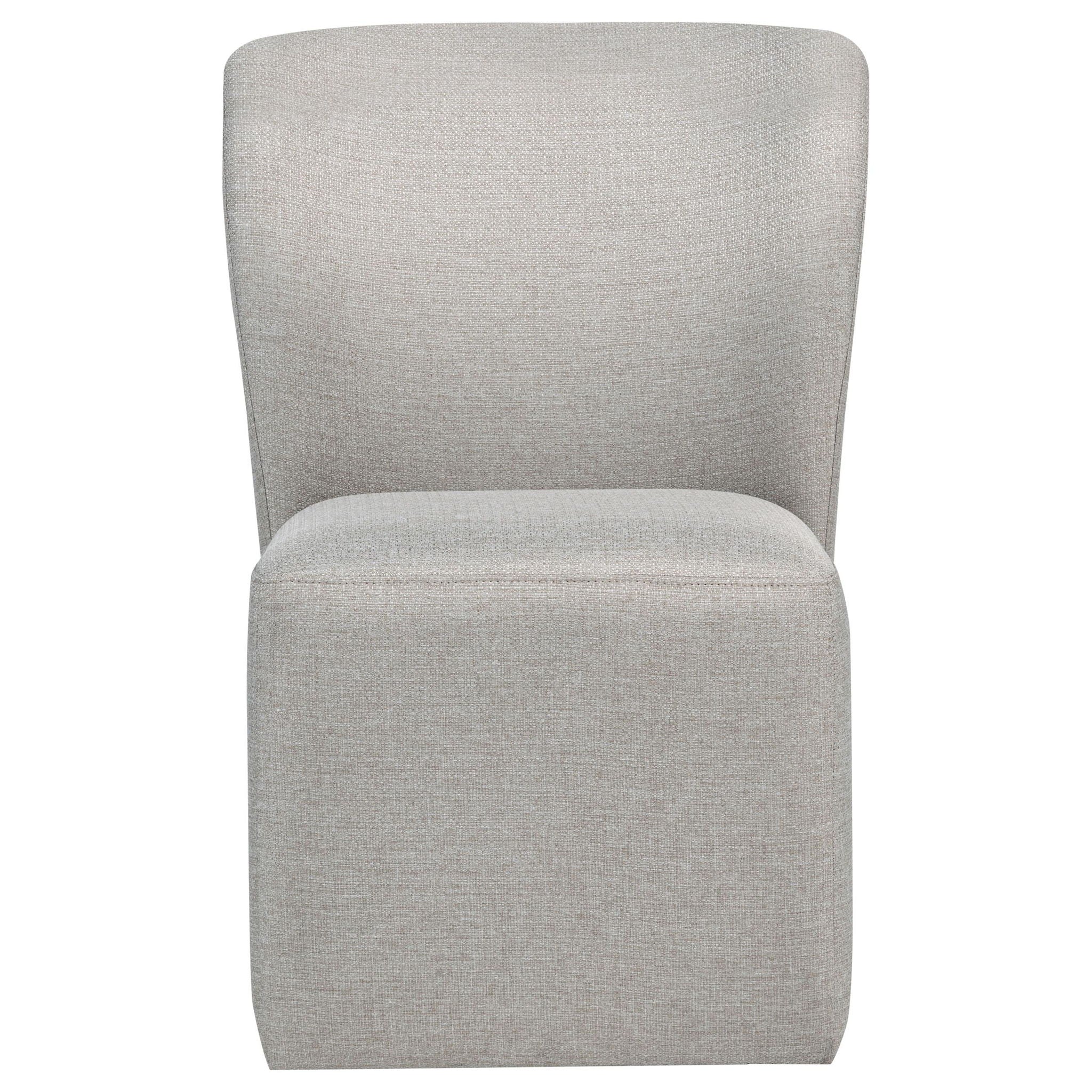 Jaelynn Upholstered Parsons Dining Side Chair Beige (Set of 2)