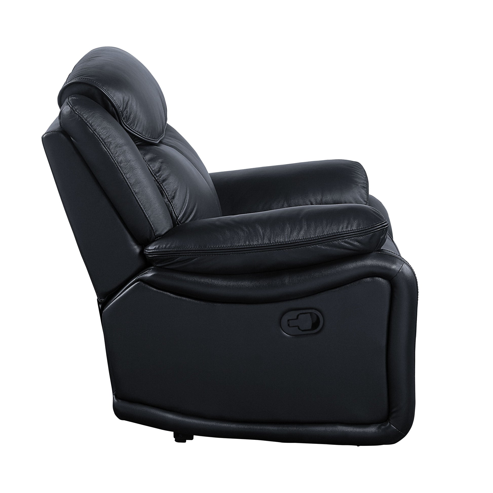 ACME Ralorel - Sofa - Black Top Grain Leather | Meri Furniture