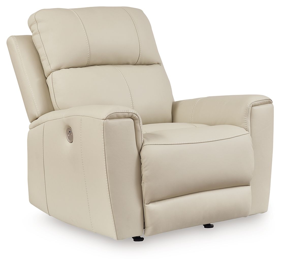 Signature Design by Ashley® Dahlmoore - Almond - Power Rocker Recliner | Meri Furniture