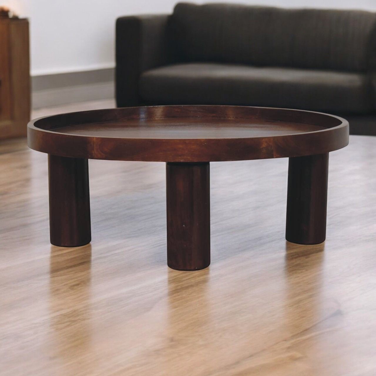 Crescent Coffee Table - Chestnut