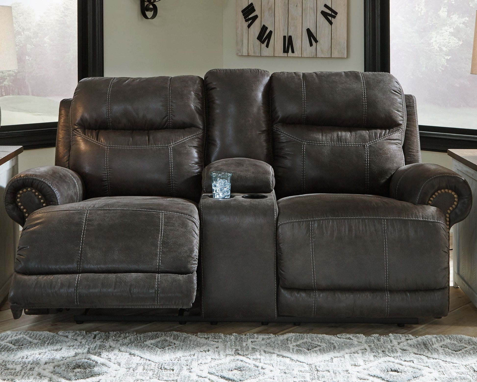Ashley Furniture Grearview - Reclining Loveseat | Meri Furniture