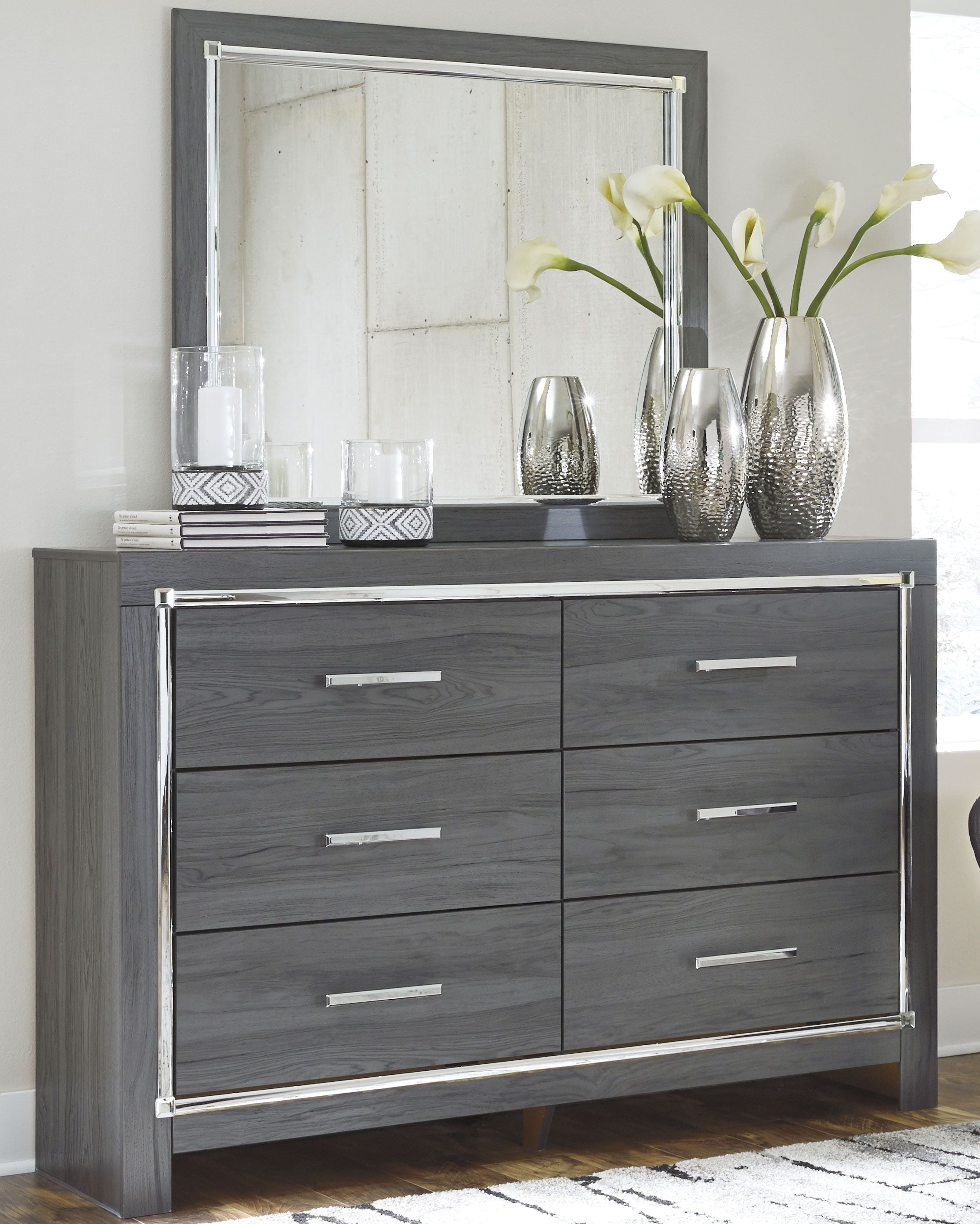 Ashley Furniture Lodanna - Dresser, Mirror | Meri Furniture