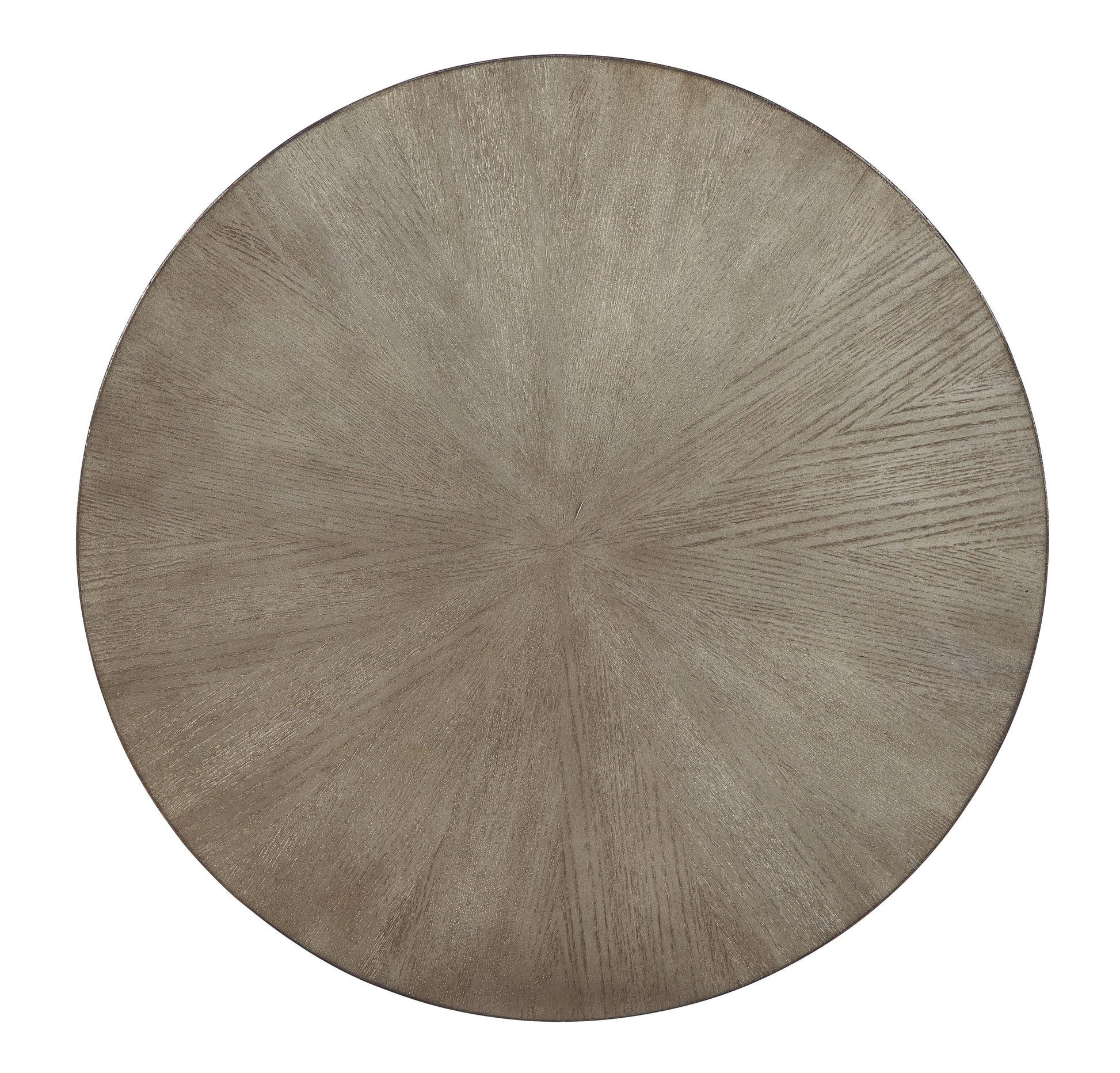 Signature Design by Ashley® Ranoka - Platinum - Round End Table | Meri Furniture