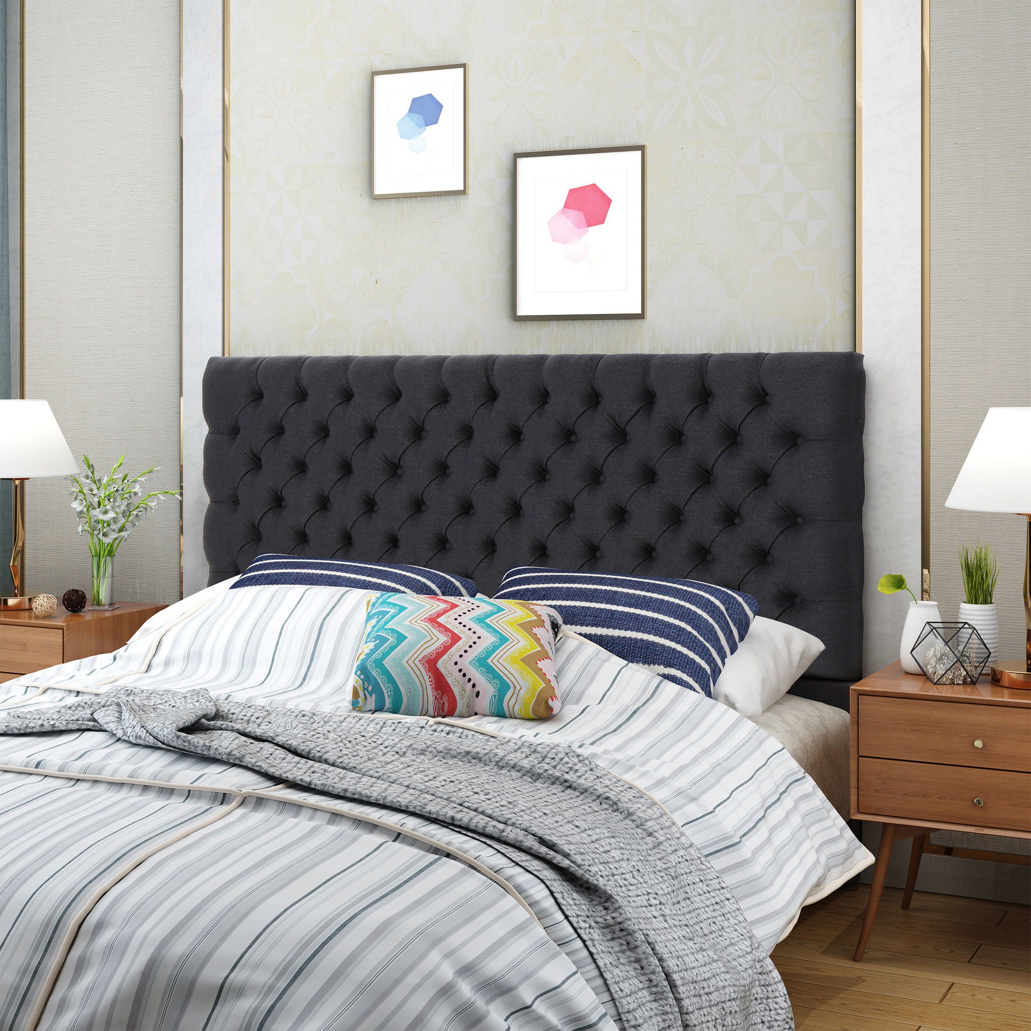 Annecy - Contemporary Upholstered Headboard