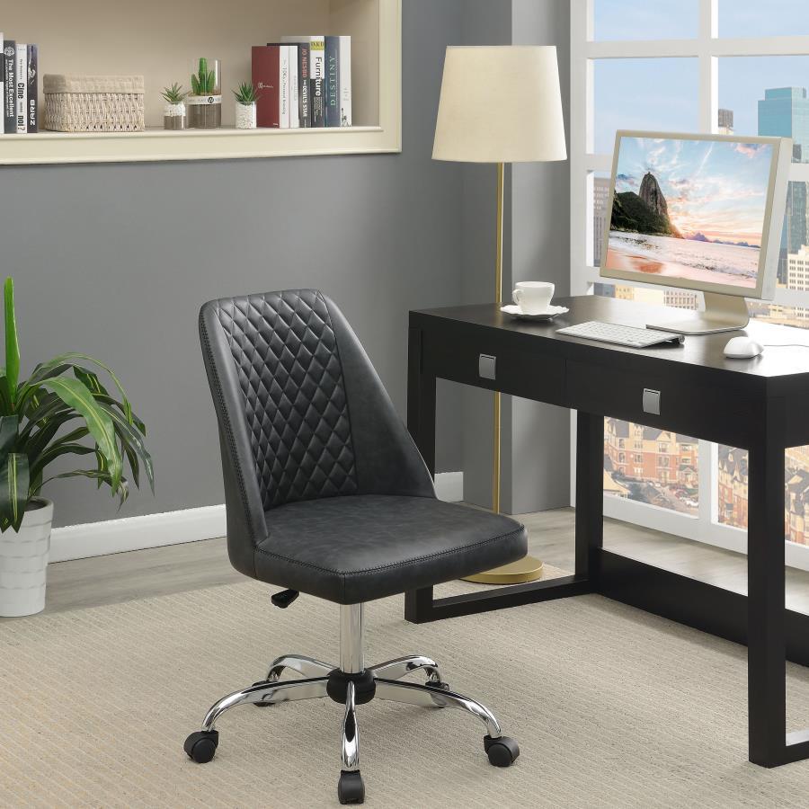 Coaster Fine Furniture Althea - Upholstered Adjustable Home Office Desk Chair | Meri Furniture