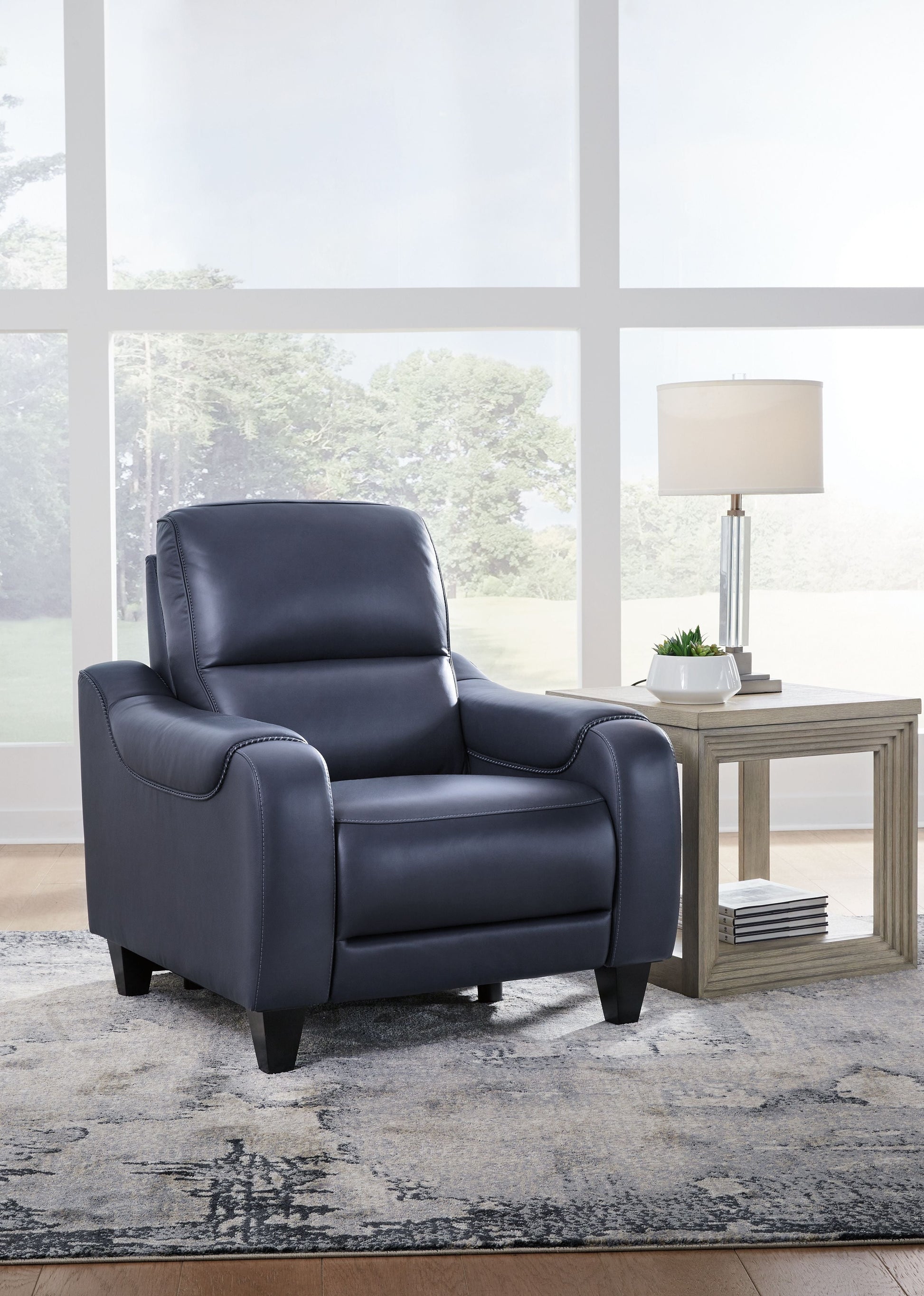 Signature Design by Ashley® Mercomatic - Power Recliner With Adj Headrest | Meri Furniture