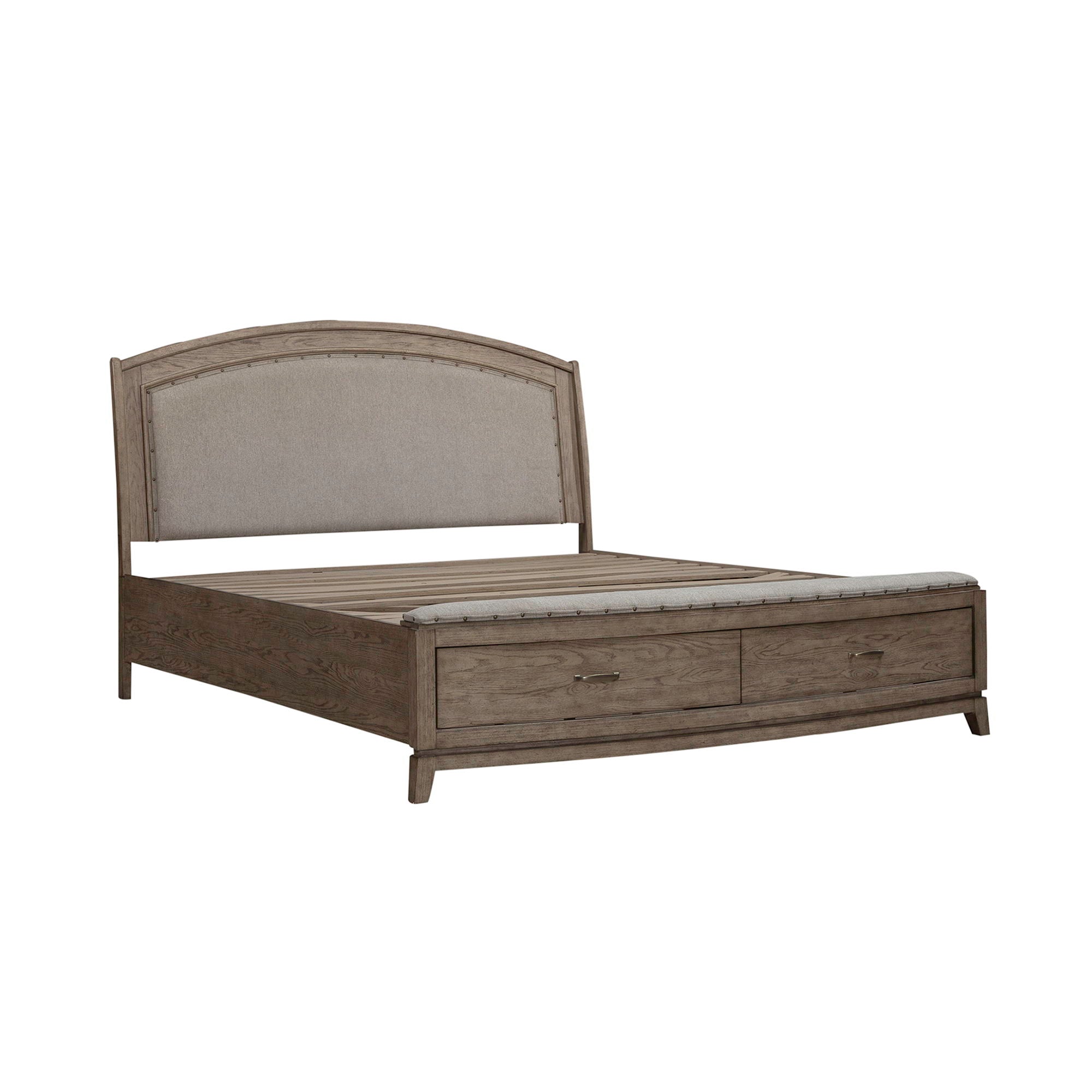 Liberty Furniture Avalon - Upholstered Storage Bed | Meri Furniture