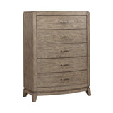 Avalon - 5 Drawer Chest - Burnished Beige