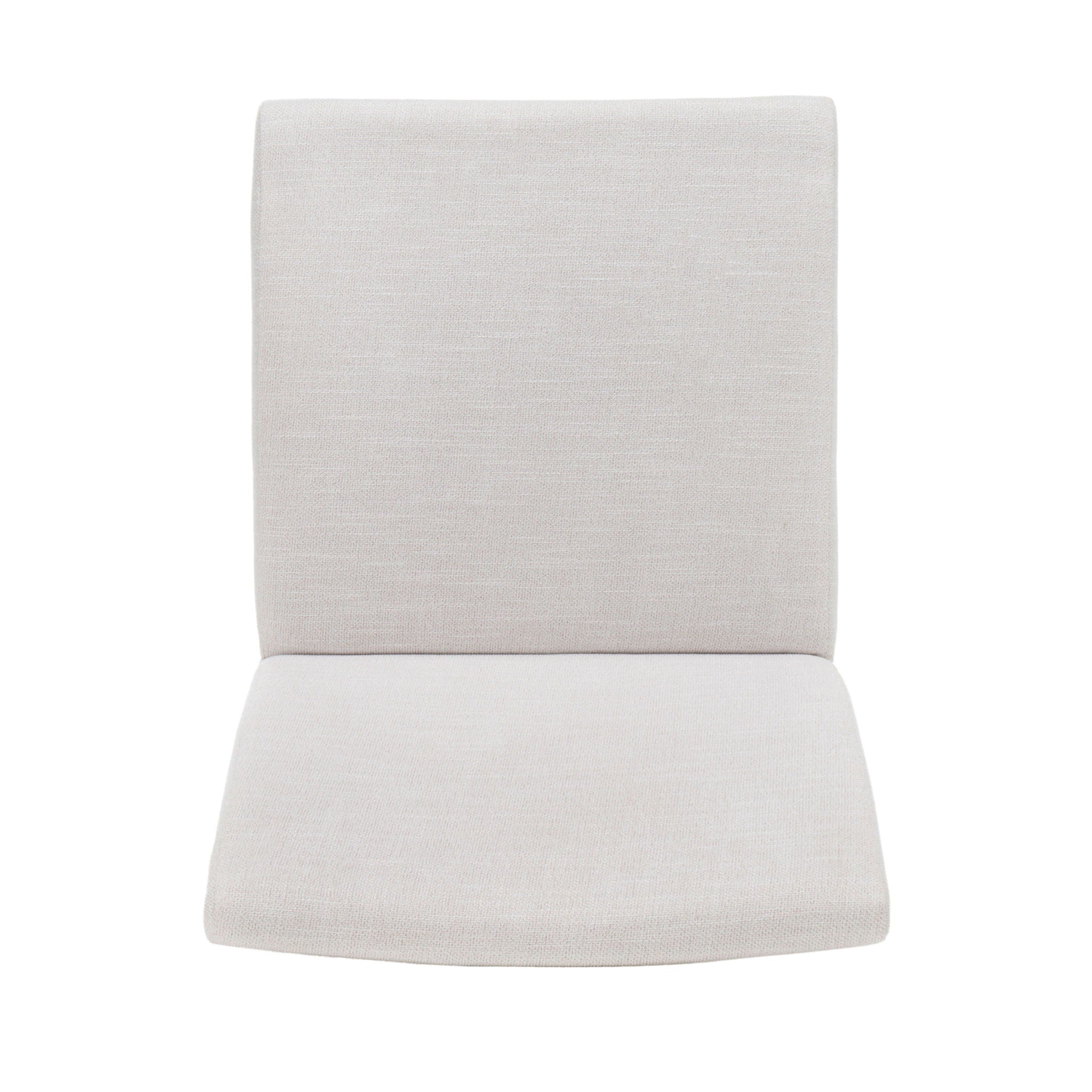 Contemporary Dining Chair SetWith Upholstered Fabric