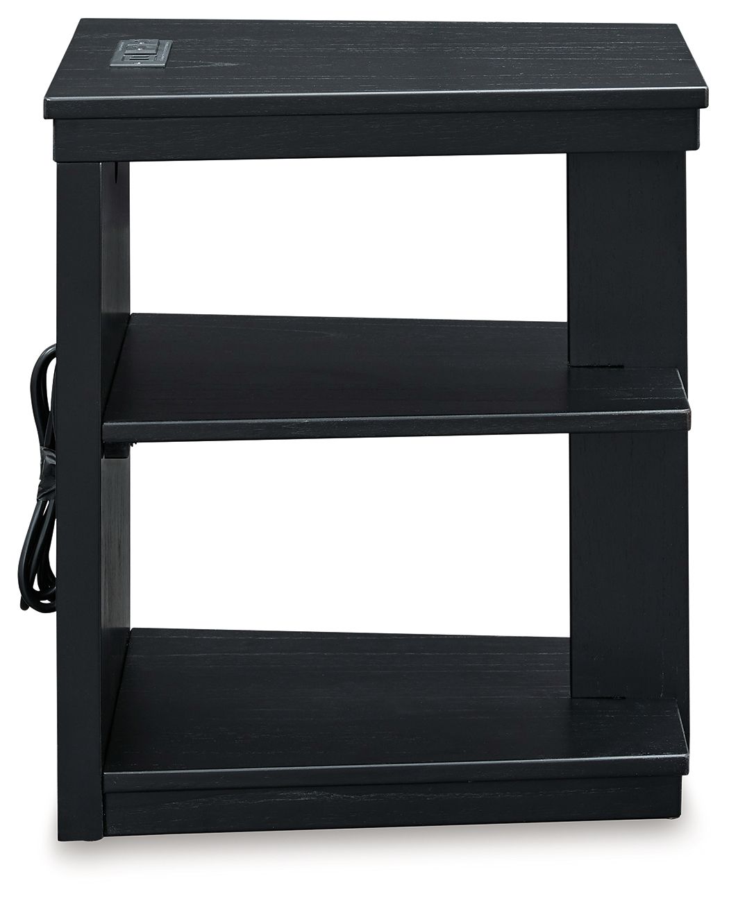 Signature Design by Ashley® Winbardi - Black - Chair Side End Table | Meri Furniture