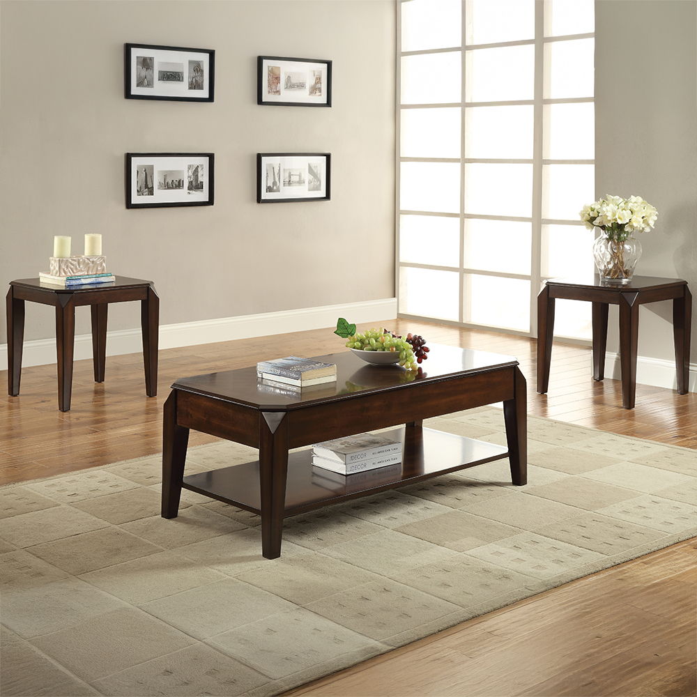 Docila - Coffee Table With Lift Top - Walnut