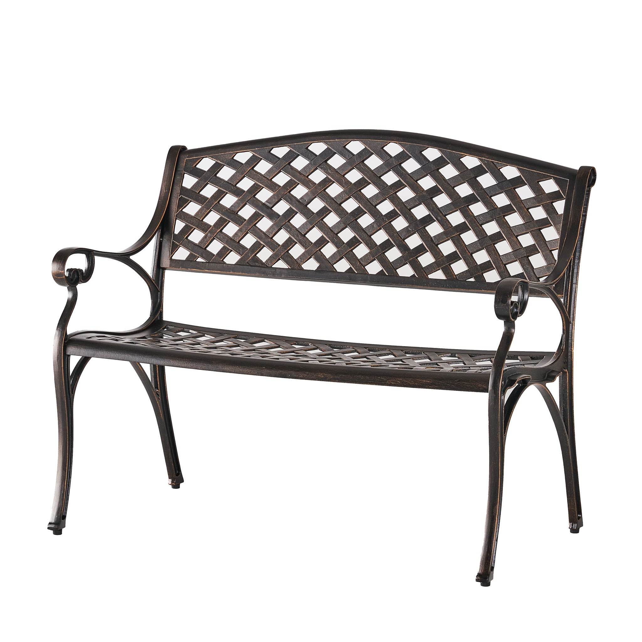 Spencer - Cast Bench - Copper