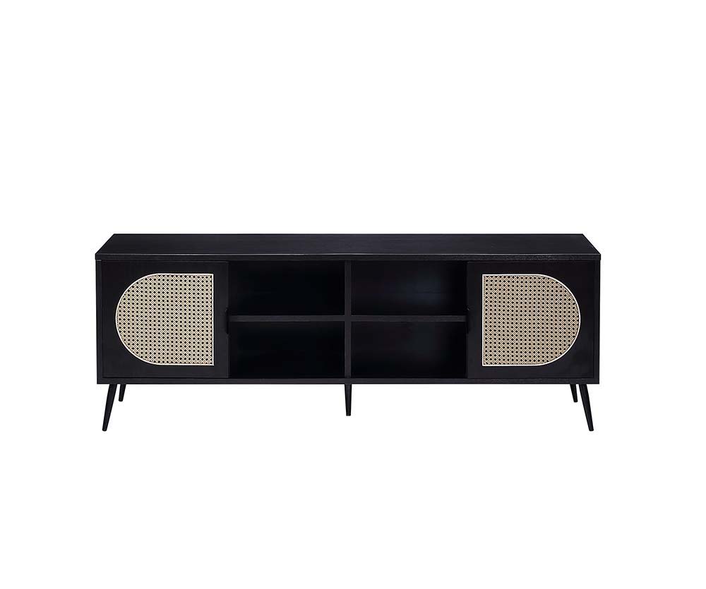 ACME Colson - TV Stand - Black Finish | Meri Furniture