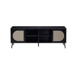 Colson - TV Stand - Black Finish