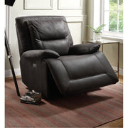 Neely - Power Motion Glider Recliner - Charcoal Fabric
