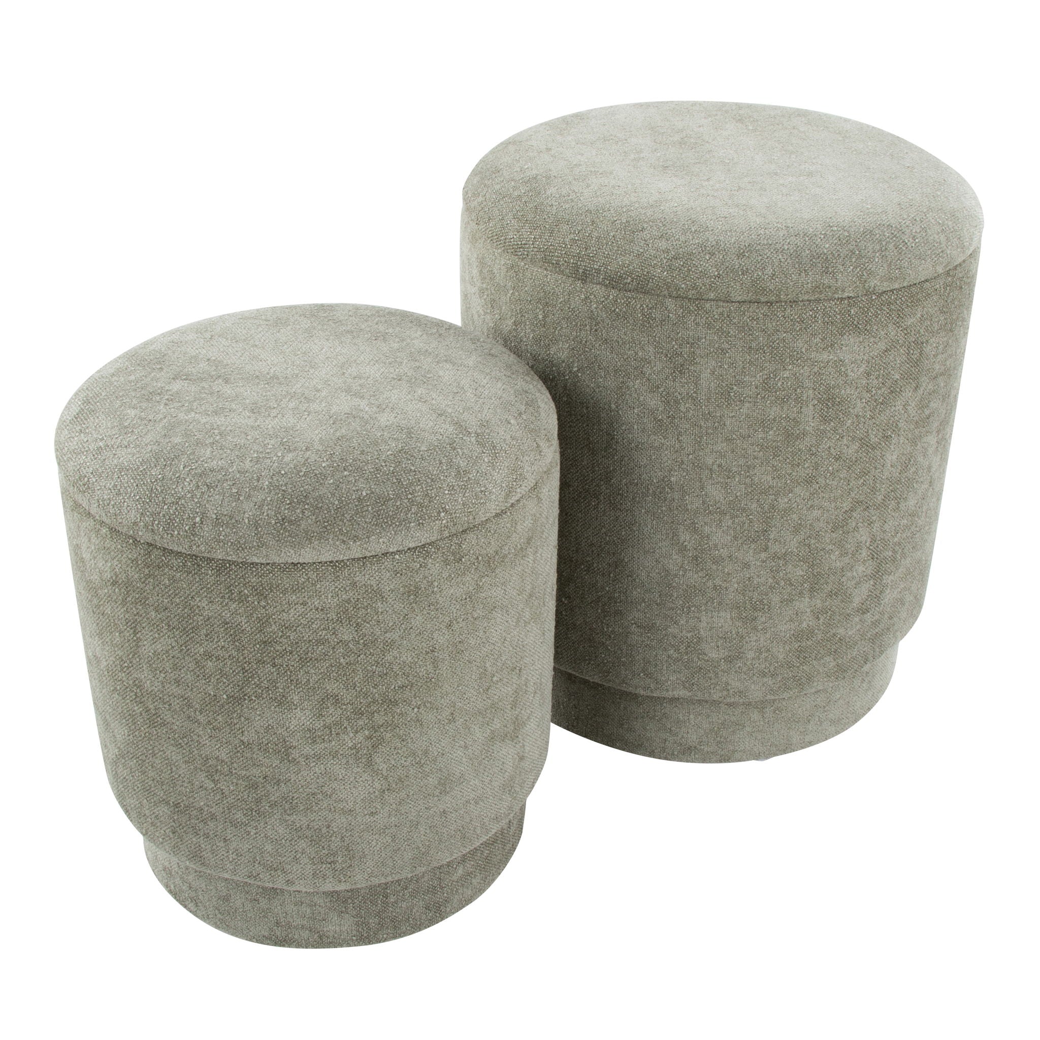 Marla - Upholste Contemporary Ottoman Set