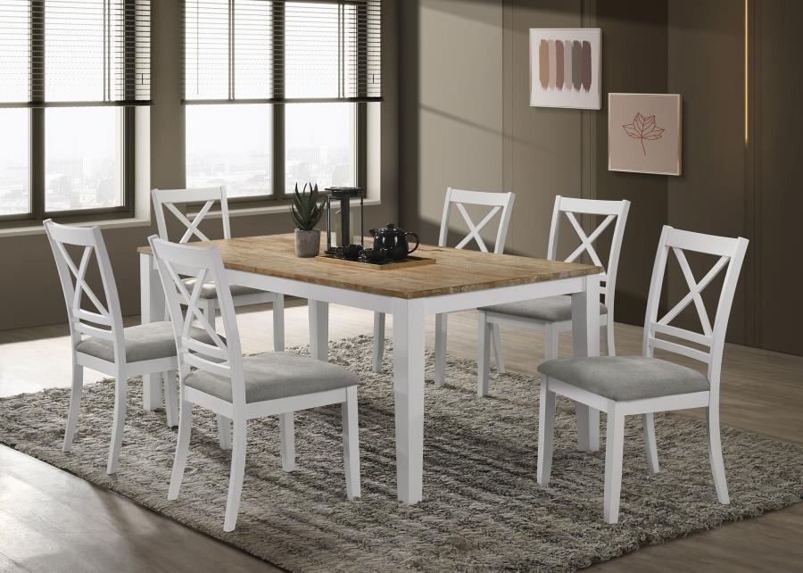 Coaster Fine Furniture Hollis - Rectangular Dining Table Set | Meri Furniture