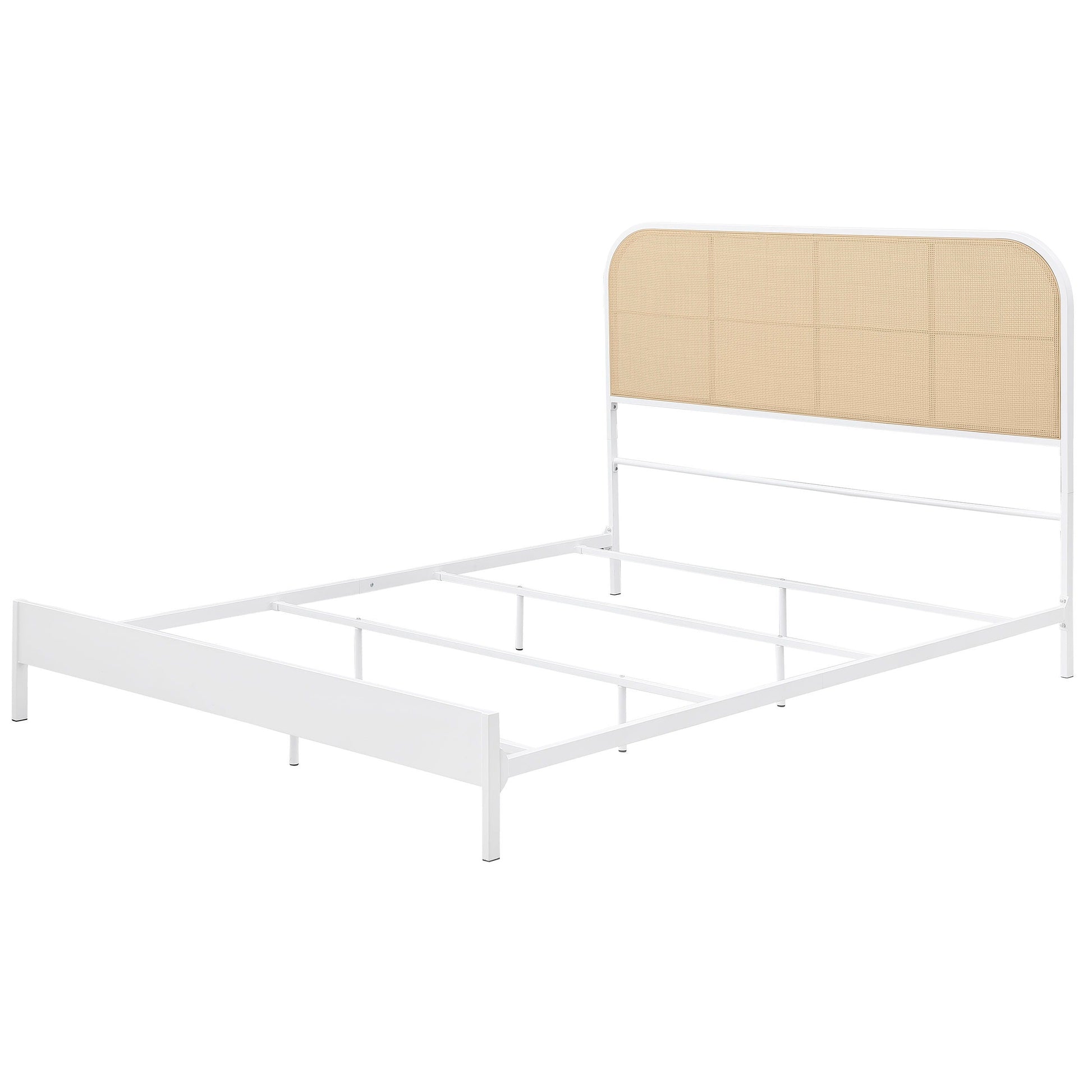 Coaster Fine Furniture Amherst - Radio Weave Rattan Metal Bed | Meri Furniture