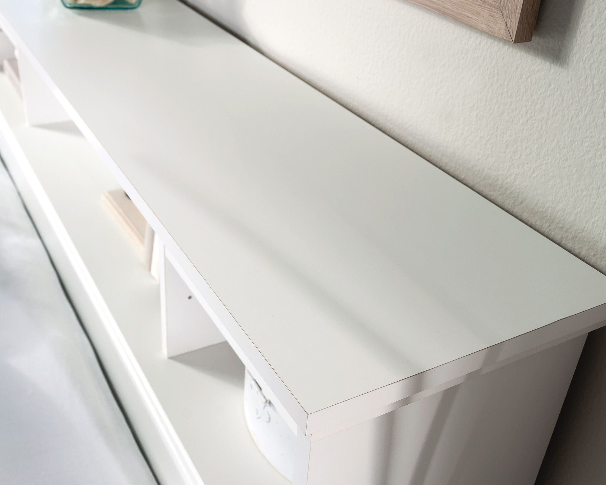 Full/Queen Bookcase Headboard in White
