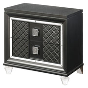 ACME Sawyer - Nightstand - Metallic Gray | Meri Furniture