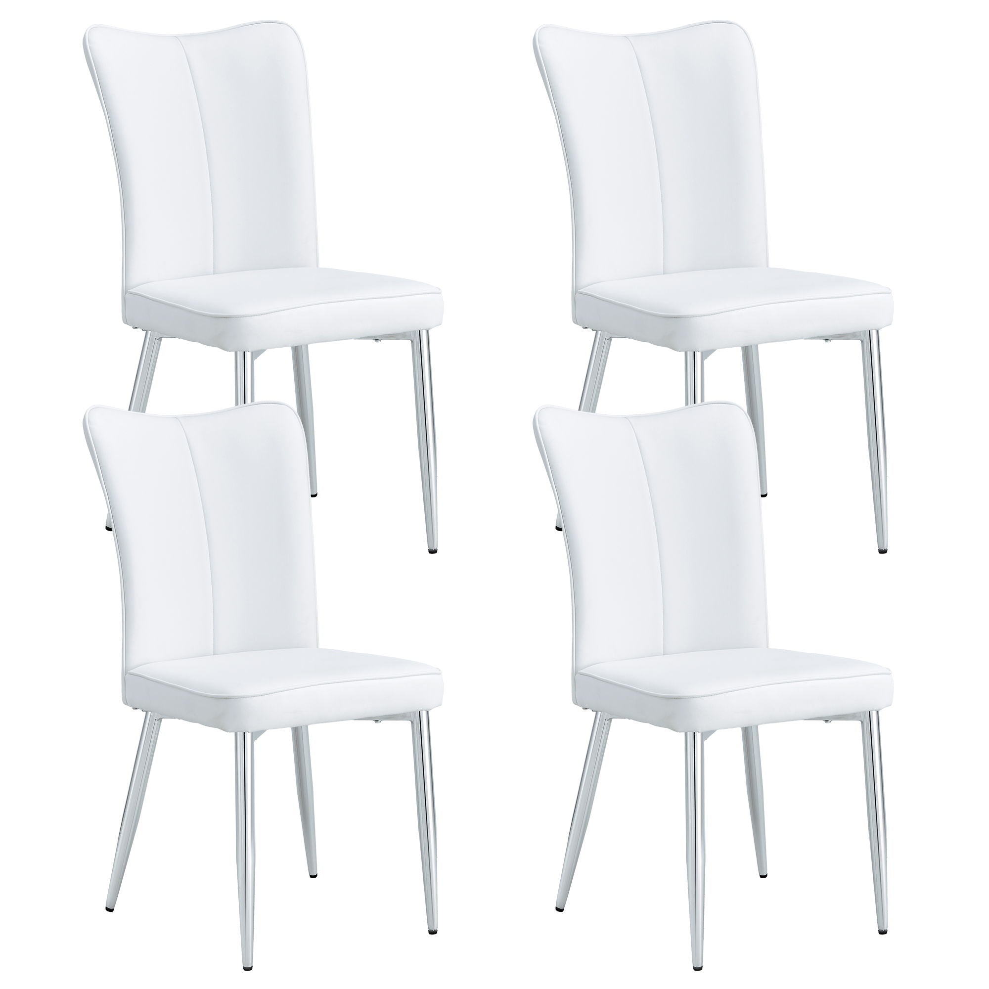 Minimalist Style Minimalist Dining Chairs With Metal Legs
