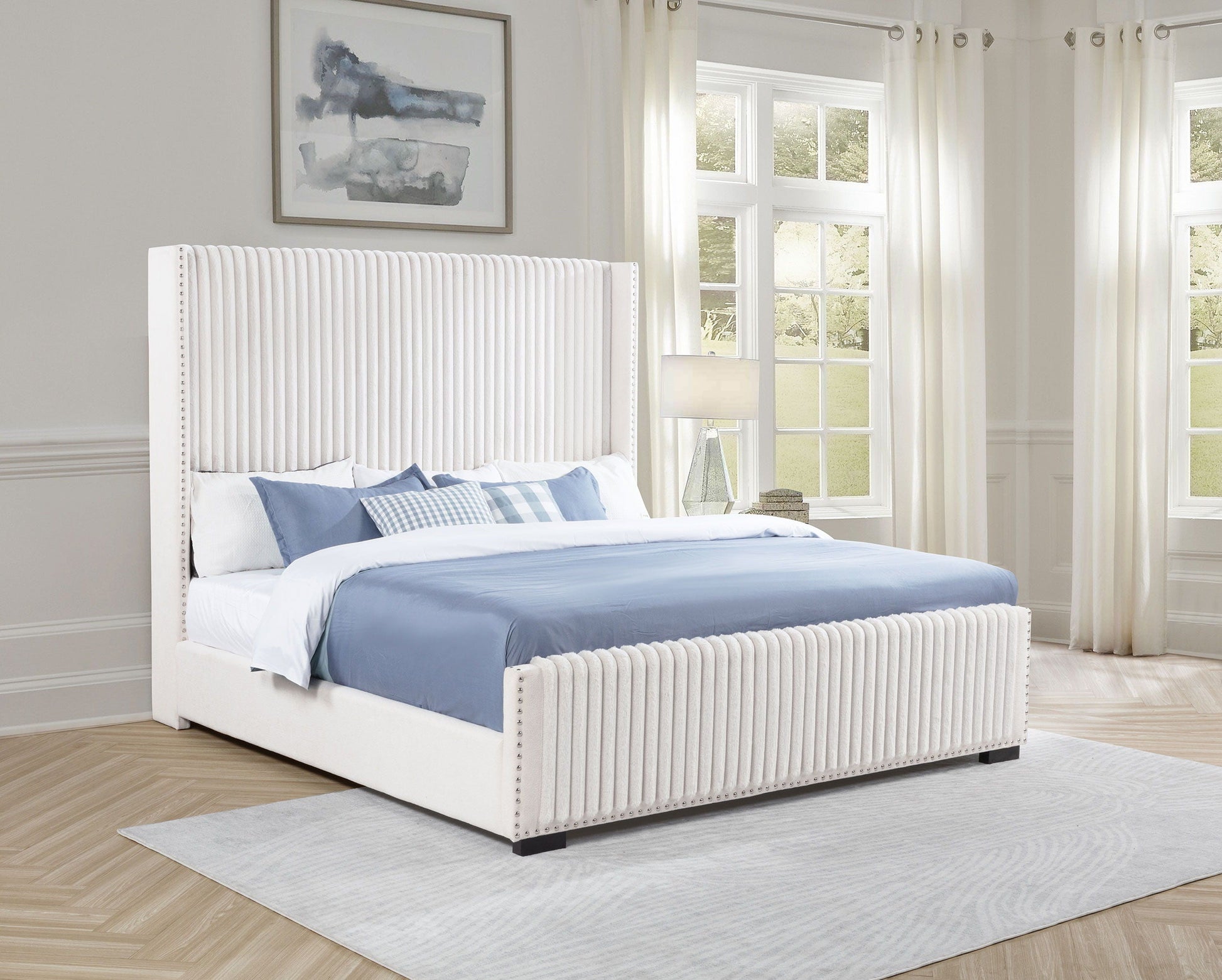 Coaster Fine Furniture Natasha - Upholstered Bed | Meri Furniture