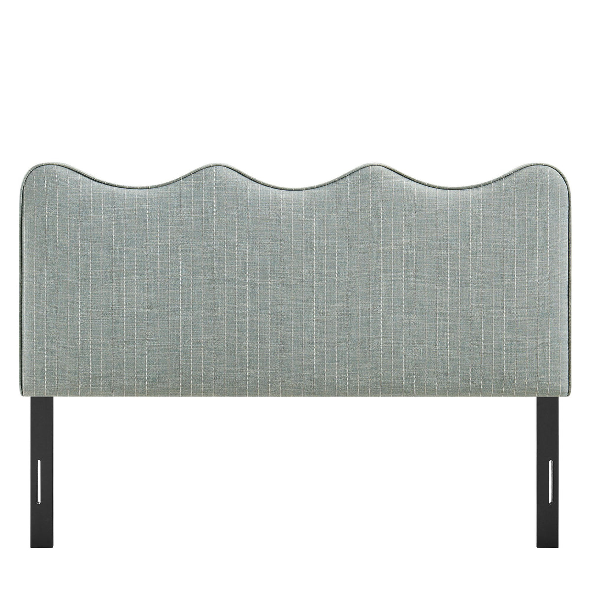 Athena Striped Fabric Upholstered Full Size Headboard by Modway
