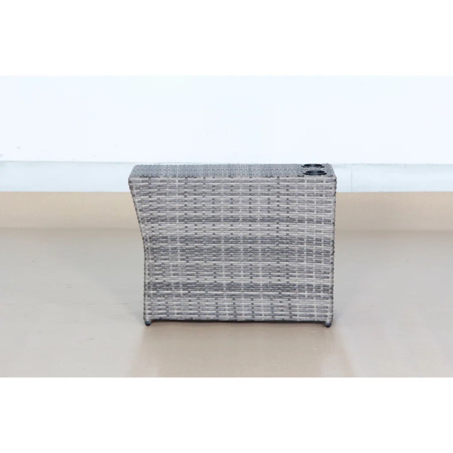 Shick Outdoor Side Table - Gray Mix