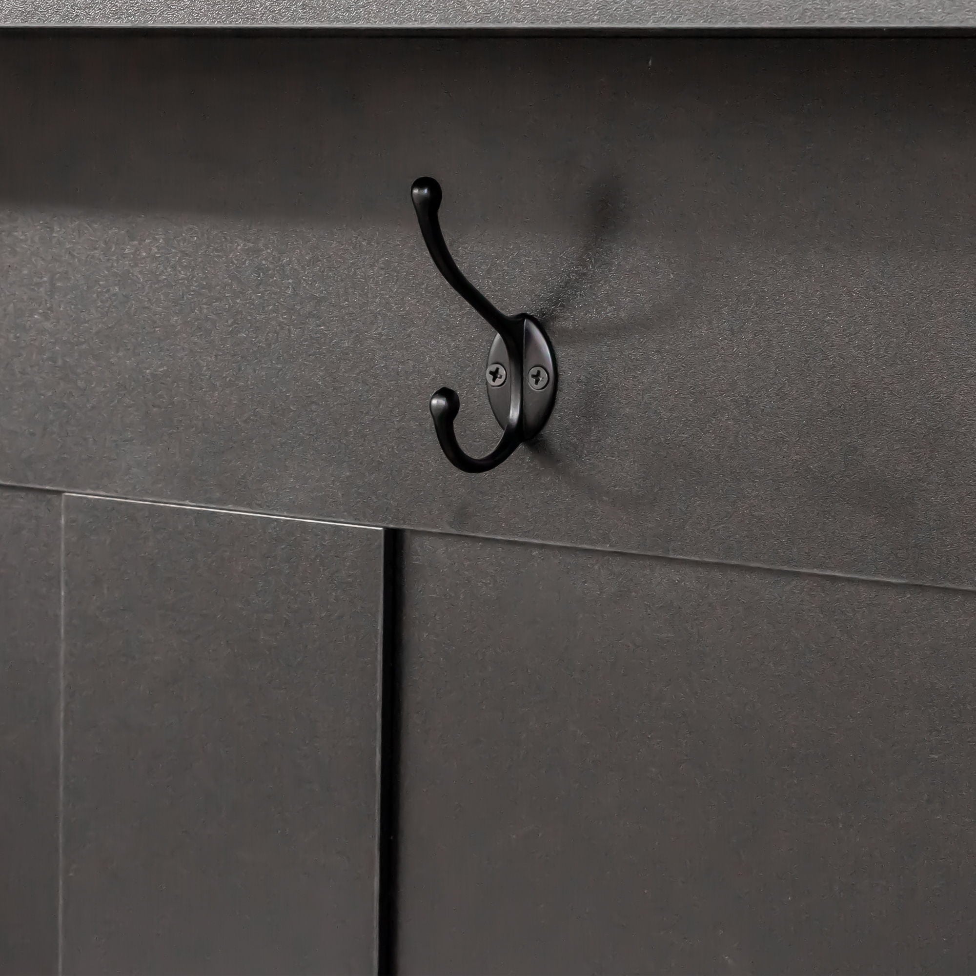 Farmhouse 4 In 1 Hall Tree With Wood Grain Bench And Top