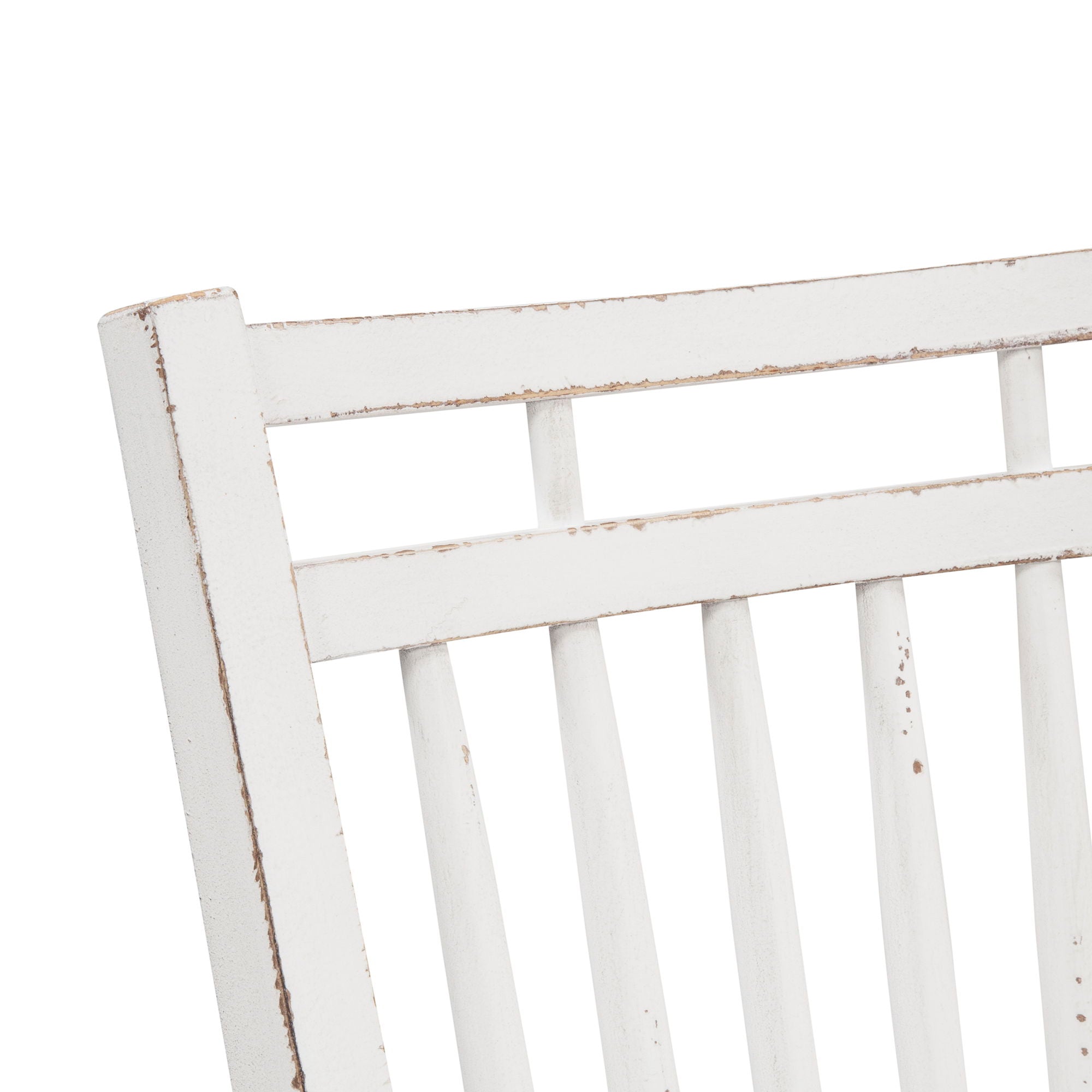 Liberty Furniture Magnolia Manor - Spindle Back Counter Chair - White | Meri Furniture