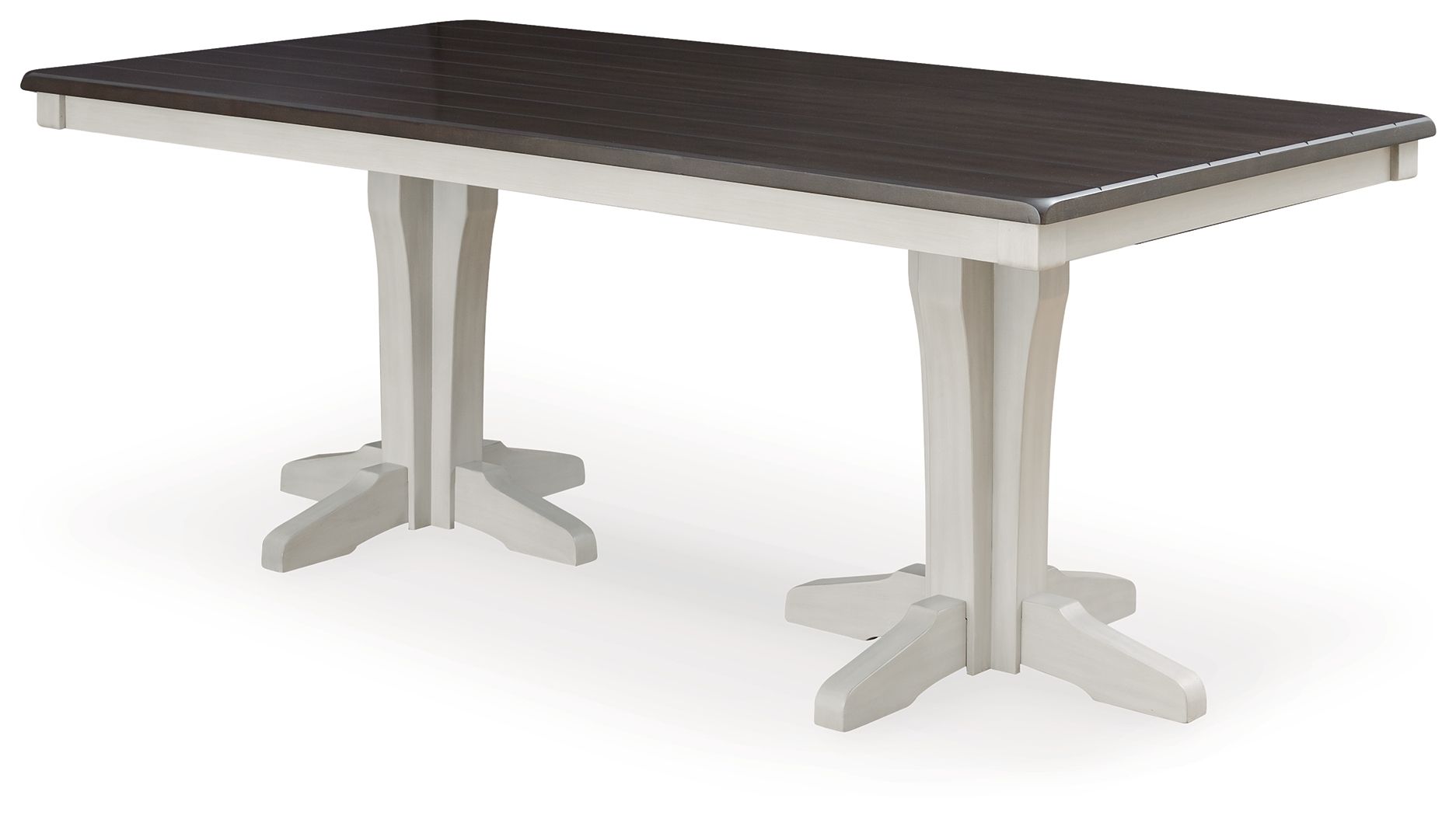 Signature Design by Ashley® Darborn - Gray / Brown - Dining Table | Meri Furniture