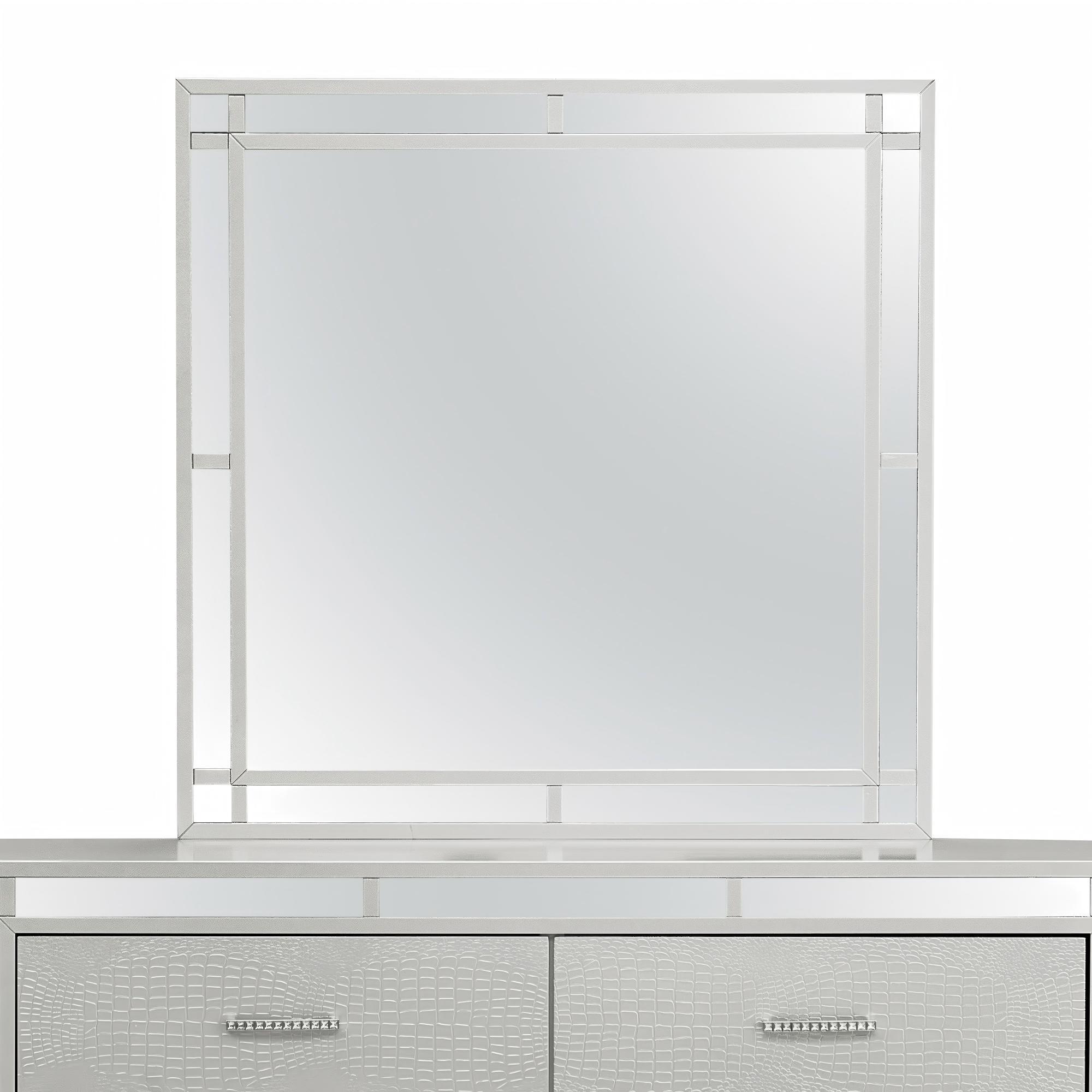 Madison - Mirror - Silver Champagne