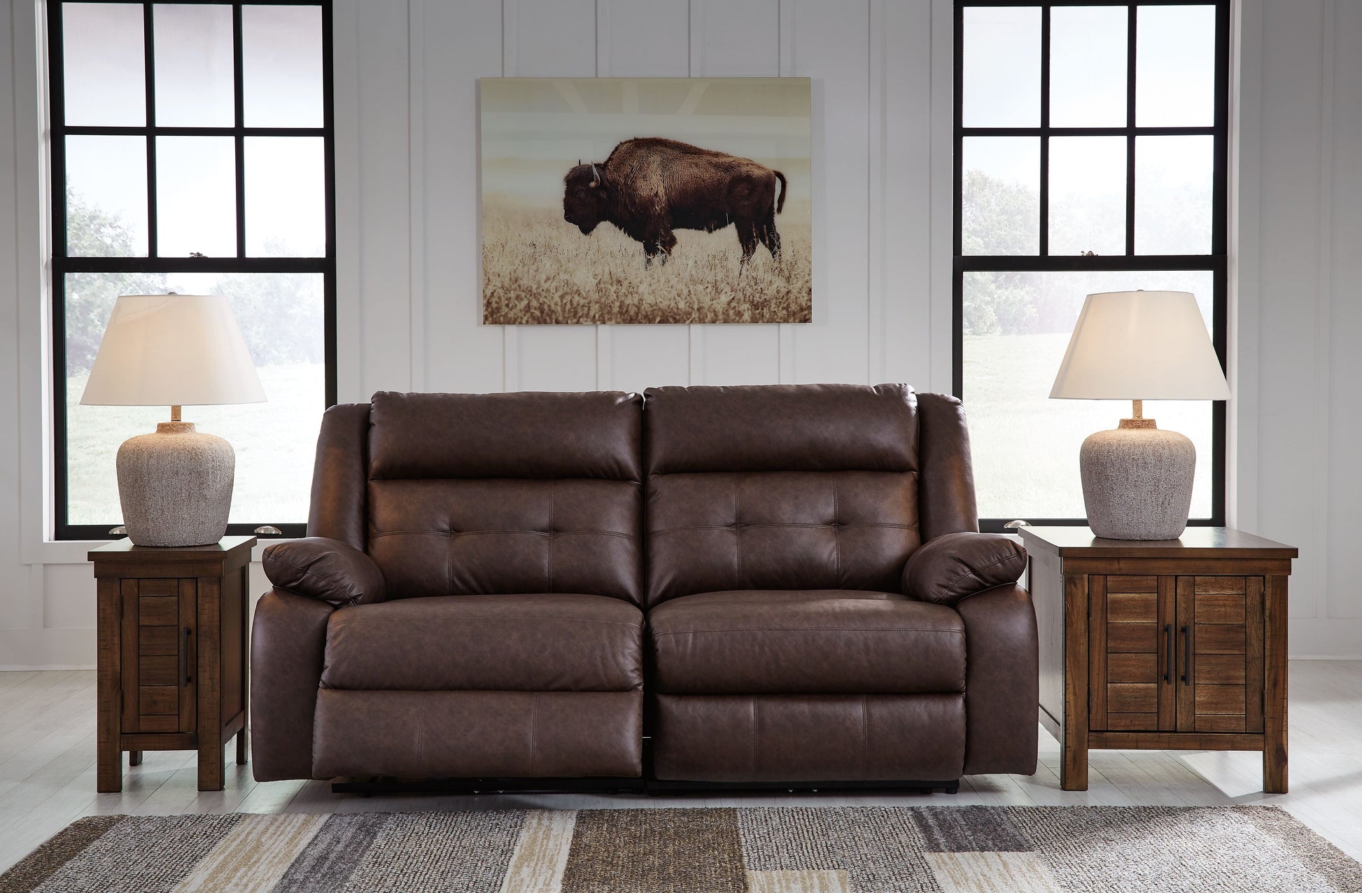 Signature Design by Ashley® Punch Up - Power Reclining Sectional | Meri Furniture