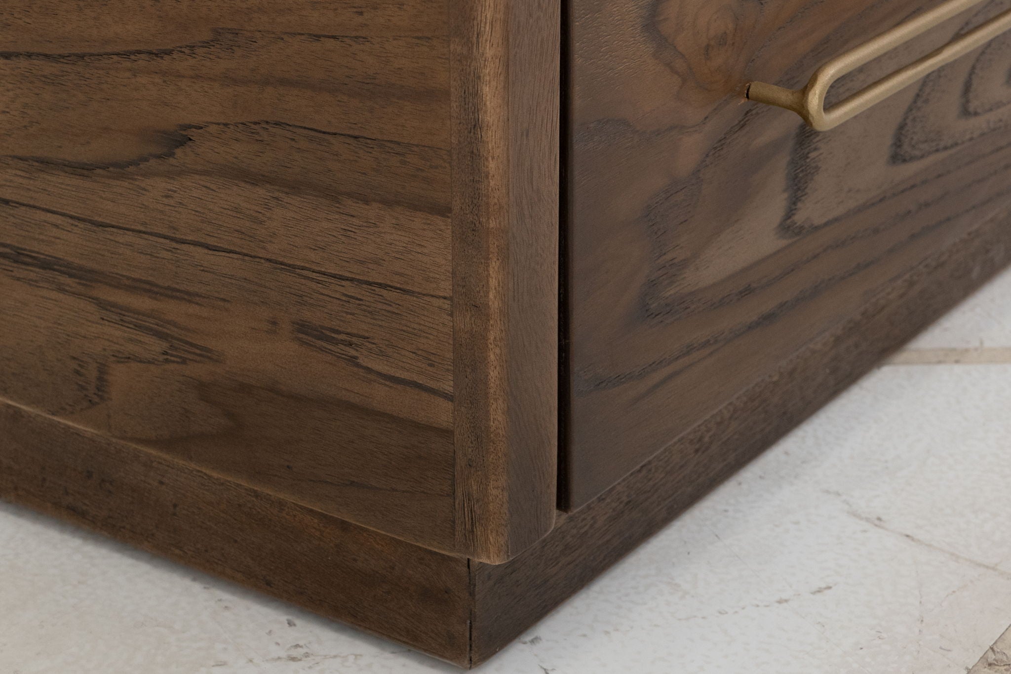 Balam - Cabinet - Almond / Barrel Brown