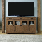 Liberty Furniture Pinebrook Ridge - Accent Hall Buffet - Light Brown | Meri Furniture
