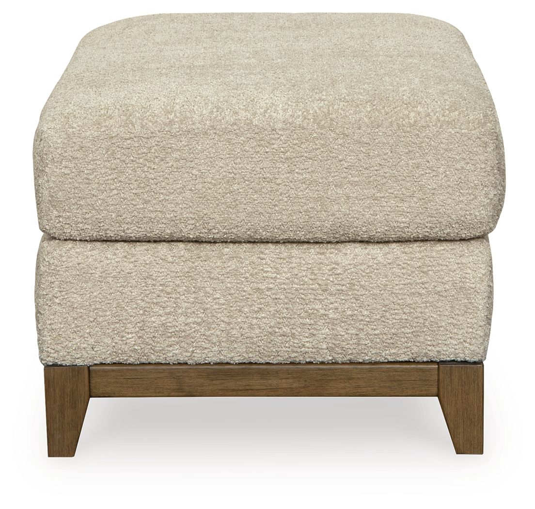 Signature Design by Ashley® Parklynn - Desert - Ottoman | Meri Furniture