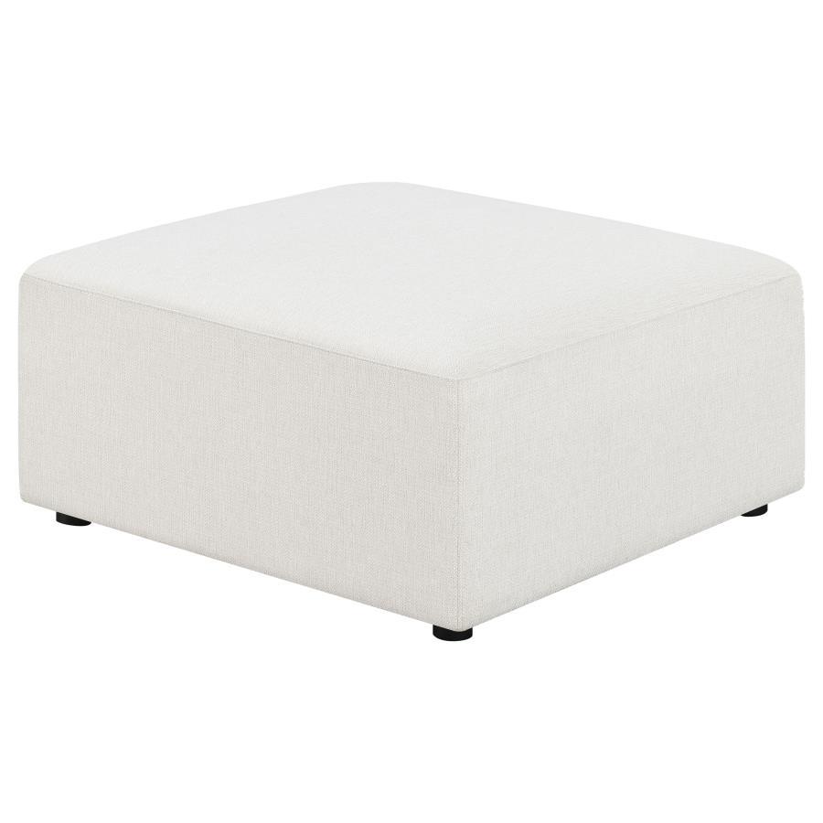 Coaster Fine Furniture Freddie - Square Upholstered Ottoman - Pearl | Meri Furniture