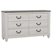Coaster Fine Furniture Stillwood - 6-Drawer Dresser - Vintage Linen | Meri Furniture