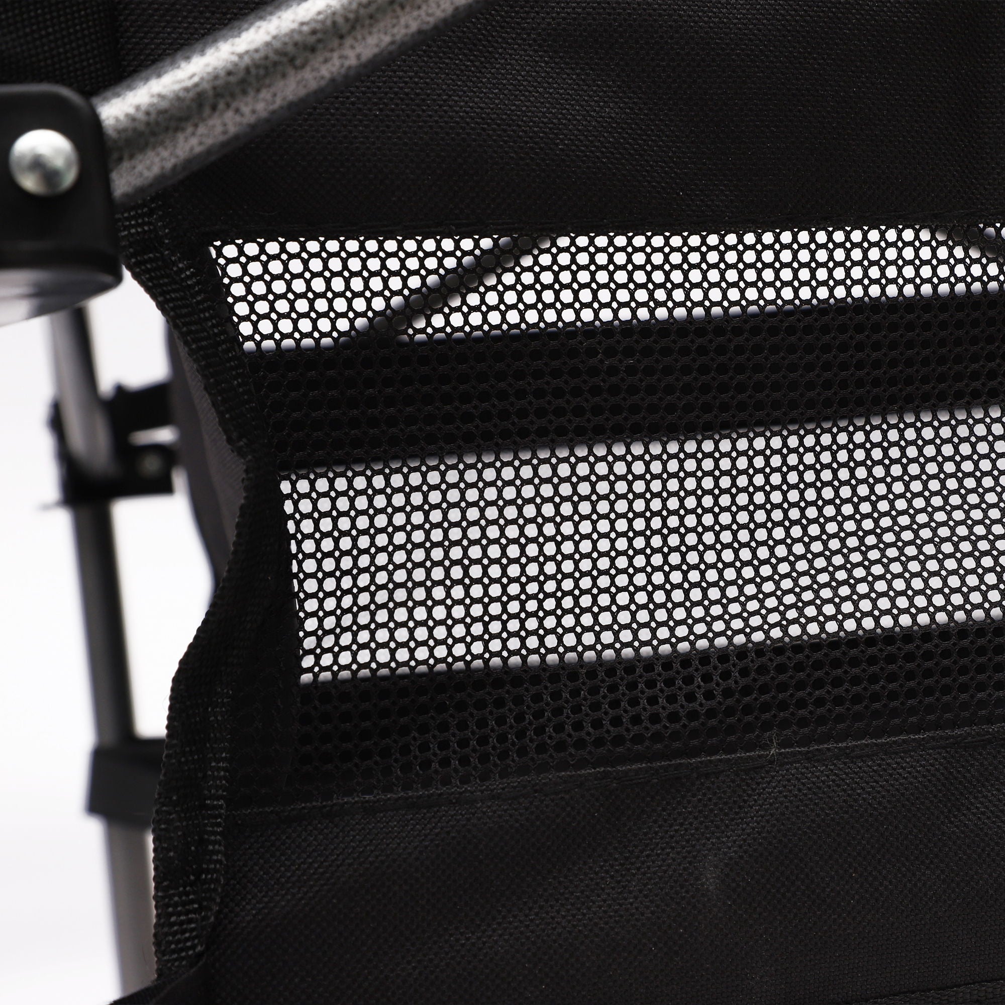 Folding Outdoor Table With Carrying Bag, Lightweight Aluminum Roll-Up Square Table For Indoor, Outdoor Camping, Picnics, Beach, Backyard, Bbq, Party, Patio - Black