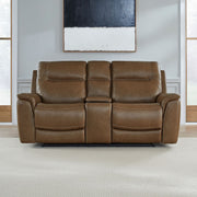 Collins - Loveseat With Console P3 & ZG - Brown
