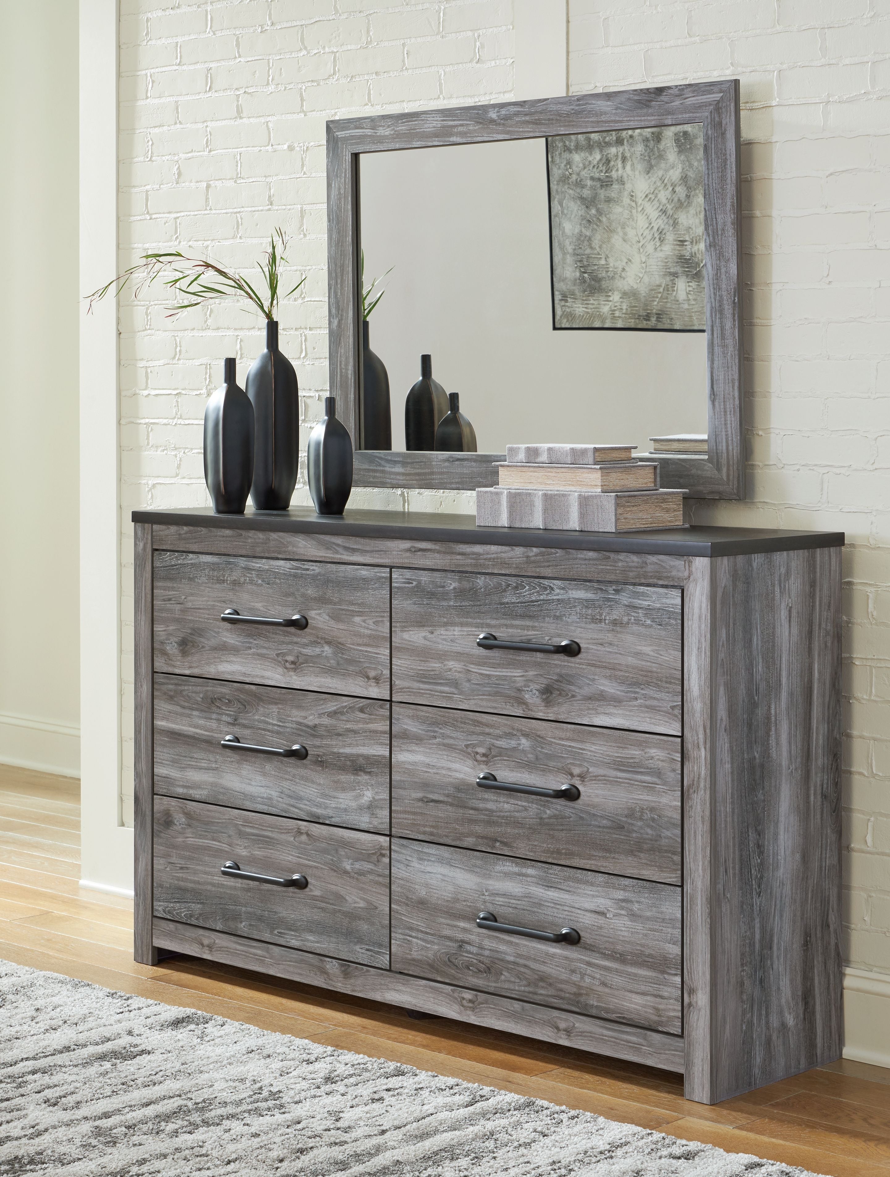 Signature Design by Ashley® Bronyan - Dresser, Mirror | Meri Furniture