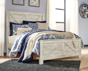 Signature Design by Ashley® Bellaby - Crossbuck Panel Bed | Meri Furniture