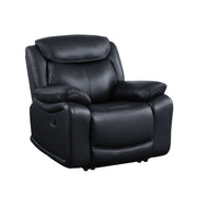 ACME Ralorel - Recliner - Black Top Grain Leather | Meri Furniture