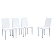 Elegant Upholstered Chairs & Metal Legs