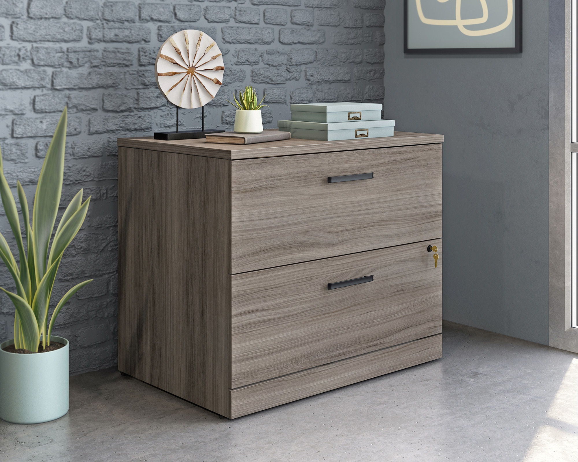 Commercial Lateral File Cabinet in Hudson Elm