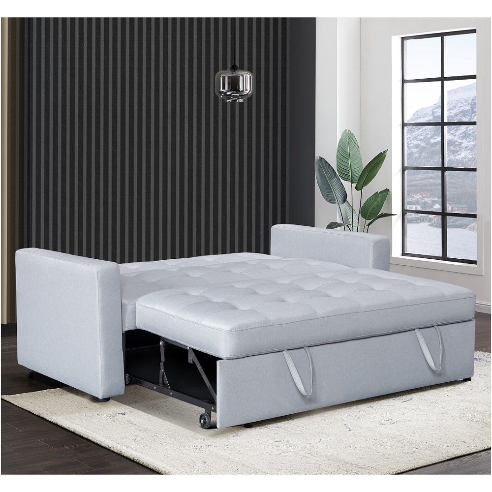 ACME Camacho - Sofa With Sleeper - Gray | Meri Furniture