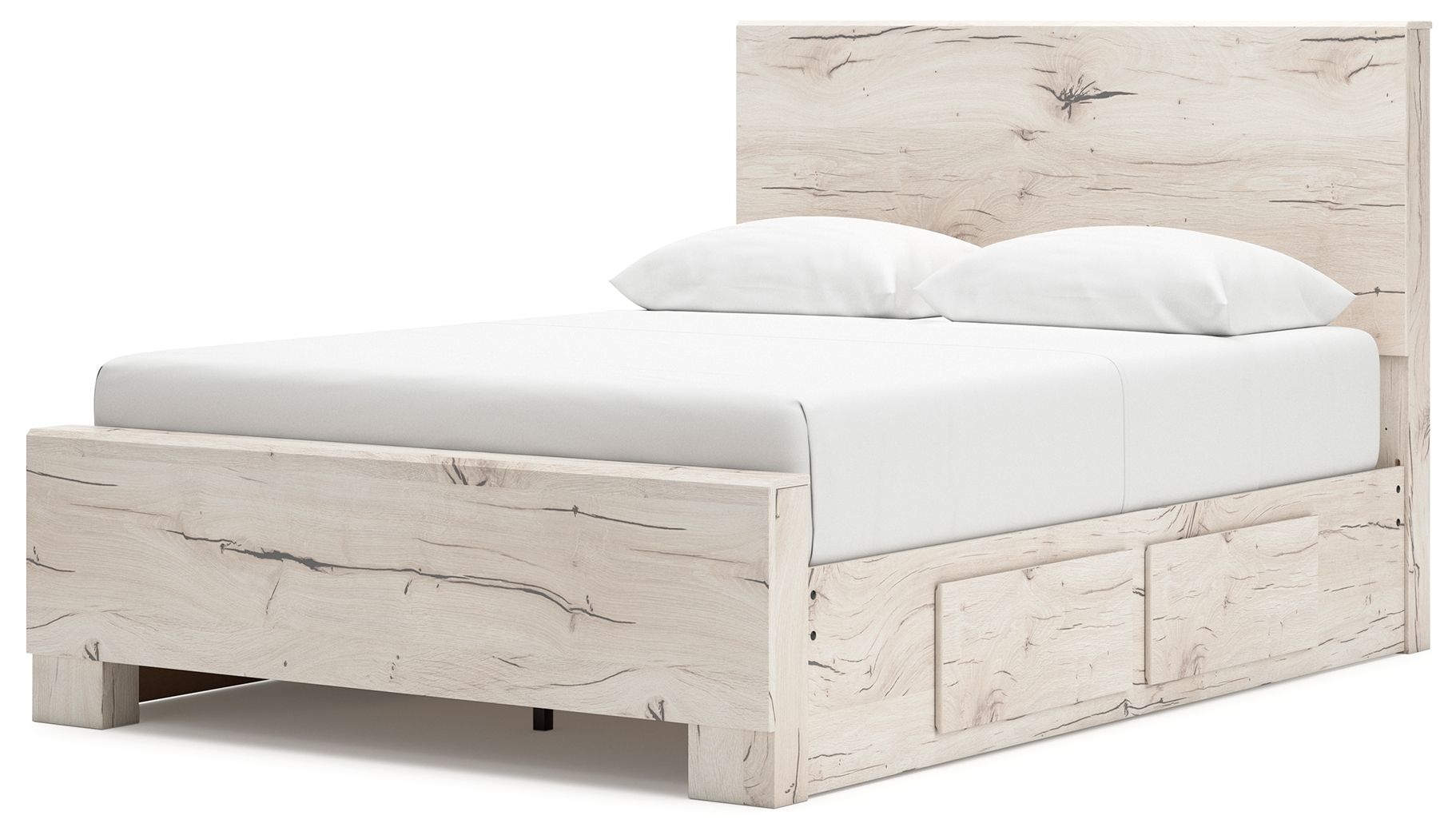 Signature Design by Ashley® Lawroy - Panel Bed With Storage | Meri Furniture