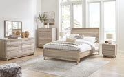 Signature Design by Ashley® Hasbrick - Panel Bedroom Set With Framed Panel Footboard | Meri Furniture