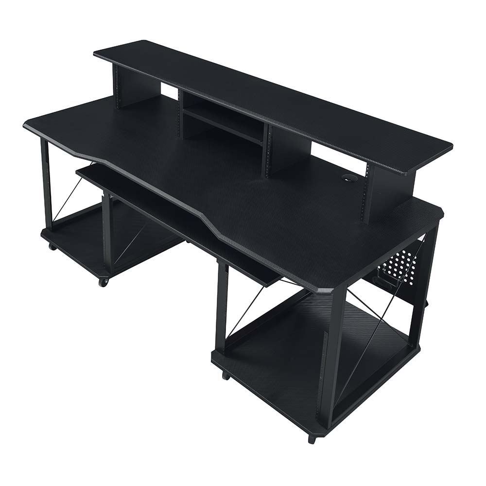 Bigger and better than ever, the Megara music desk is a great option for aspiring artists or producers.